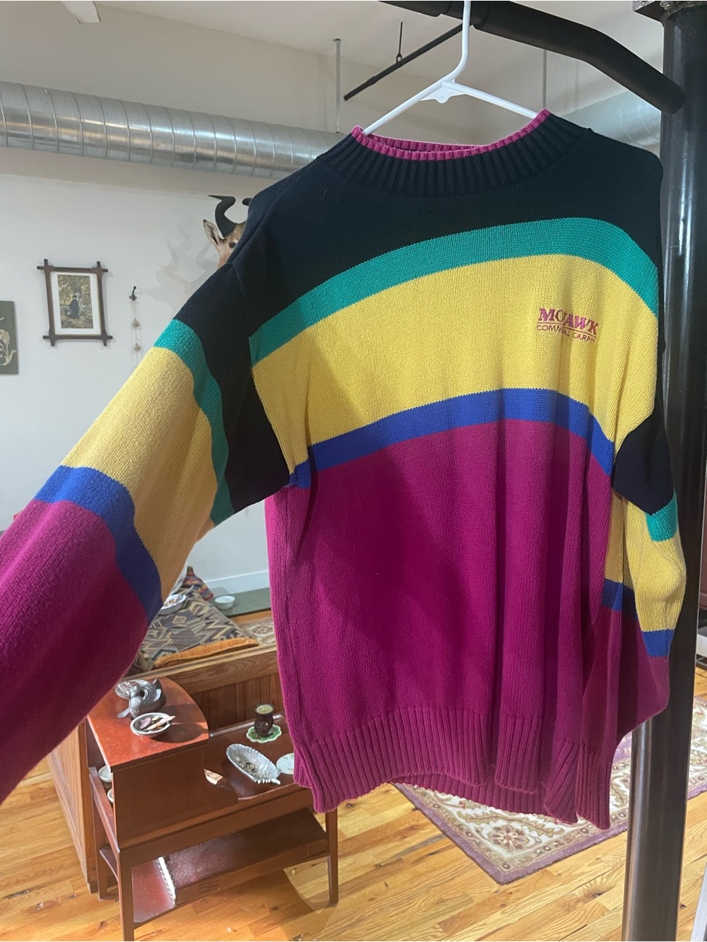 Vintage Colorblock Sweater